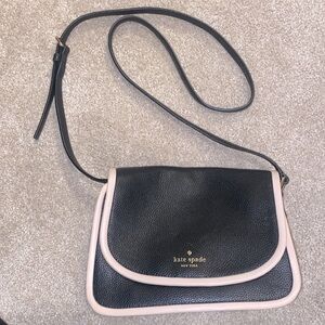Kate Spade Black Leather Purse Crossbody